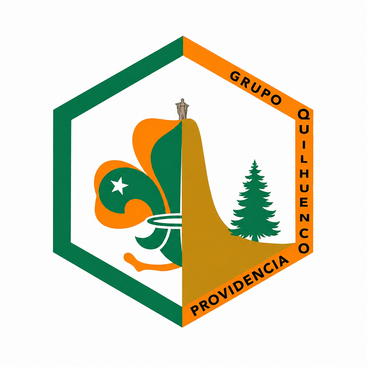 Logo del Grupo de Guías y Scouts Quilhuenco